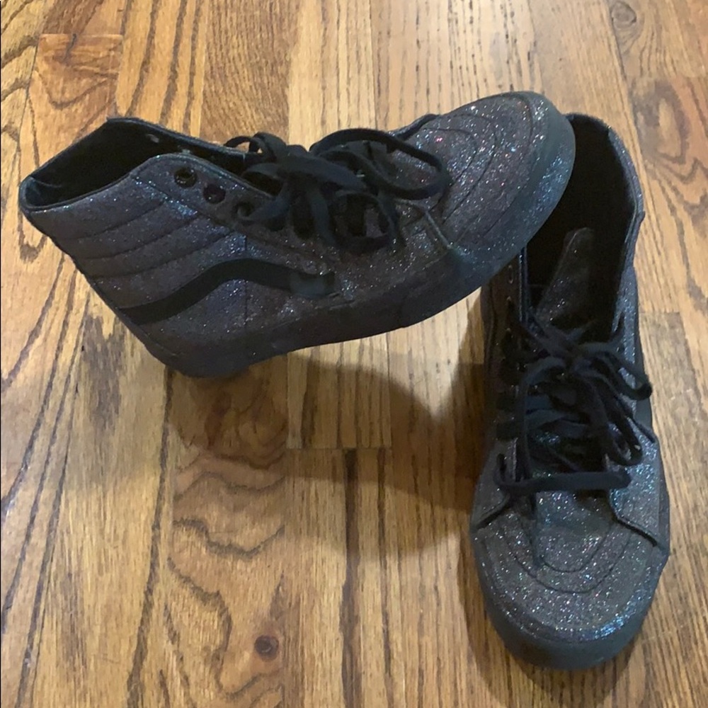 Sparkle vans sneakers women’s size 7